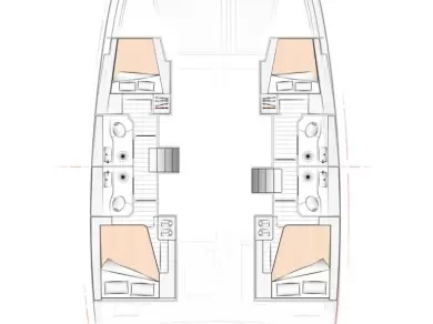 Pronájem lodi Excess Excess 12 v Komolac na Samboatu