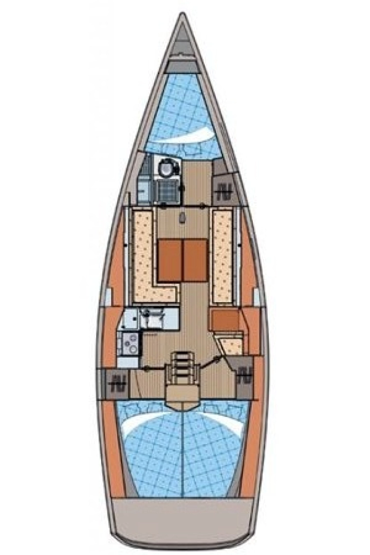 Pronájem Plachetnice Elan s licencí
