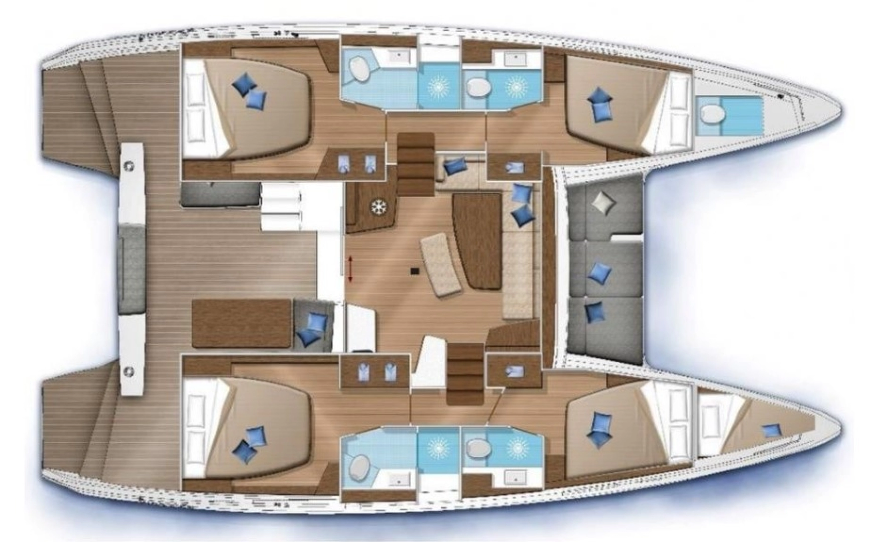 Pronájem lodi Lefkáda lákavé ceny Lagoon 42