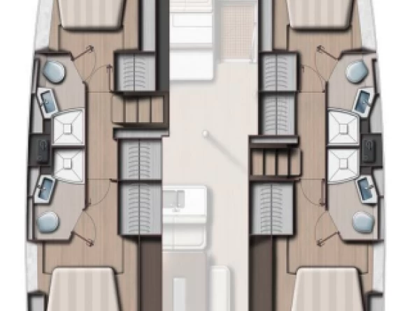 Pronajmout si Bali Bali 4.4 v Lefkáda