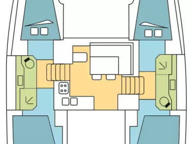 Pronájem lodi Airlie Beach lákavé ceny Lagoon 40