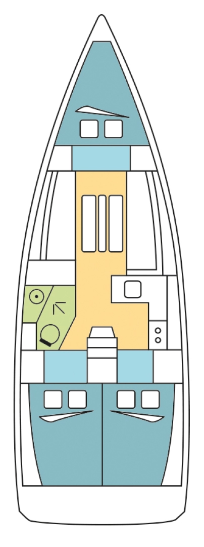 Pronájem lodi Jeanneau Sun Odyssey 349 v Zaton na Samboatu