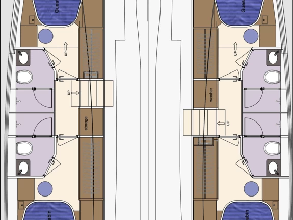 Pronájem lodi HeySea Seaview 50 v Marsh Harbour na Samboatu