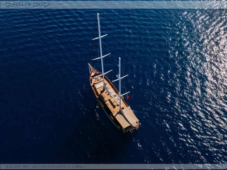 Pronájem jachty v Kos -Custom Made Queen of Datca na Samboatu