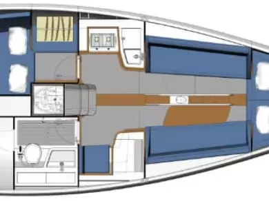 Pronájem jachty v Punat -Italia Yachts Italia 9.98 na Samboatu