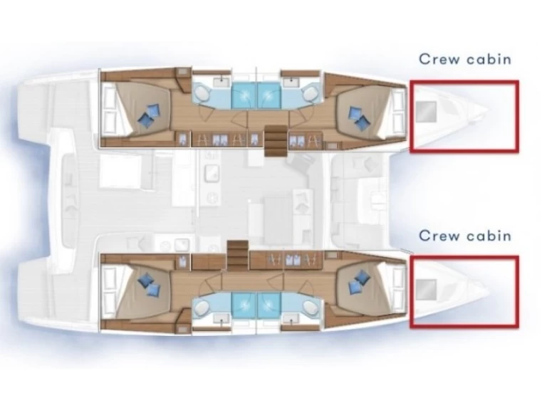 Pronájem jachty v Kos -Lagoon Lagoon 46 na Samboatu