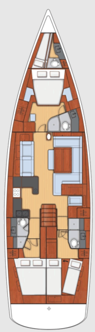 Pronájem lodi Donji Seget lákavé ceny Oceanis 60