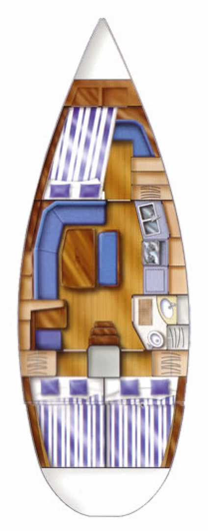 Pronájem Plachetnice v Göcek  -Dufour Dufour 36 Classic