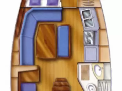 Pronájem Plachetnice v Göcek  -Dufour Dufour 36 Classic