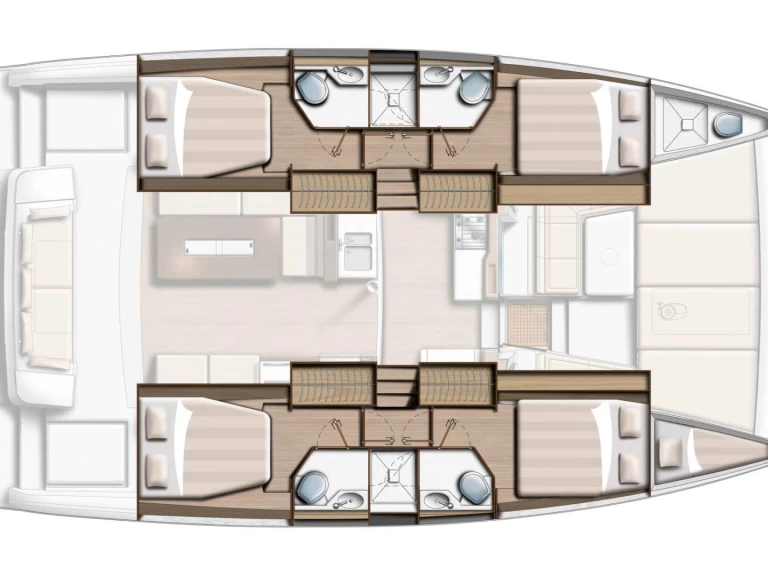 Pronájem Katamarán Bali s licencí