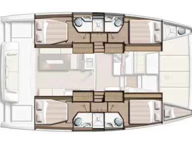 Pronájem Katamarán Bali s licencí