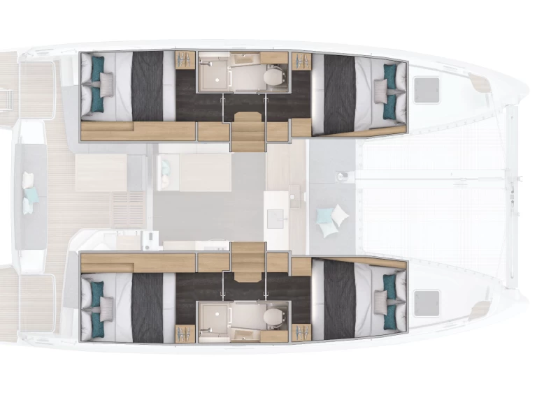 Lagoon Lagoon 38 jednotlivci a charterové společnosti v Capo d'Orlando