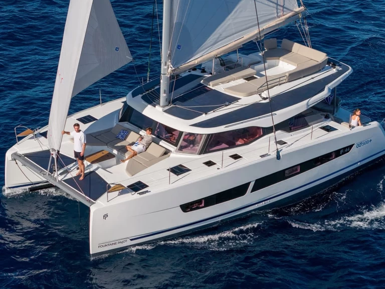 Pronájem jachty v Gouvia -Fountaine Pajot Fountaine Pajot FP 44 Quatuor - 4 + 2 cab. na Samboatu