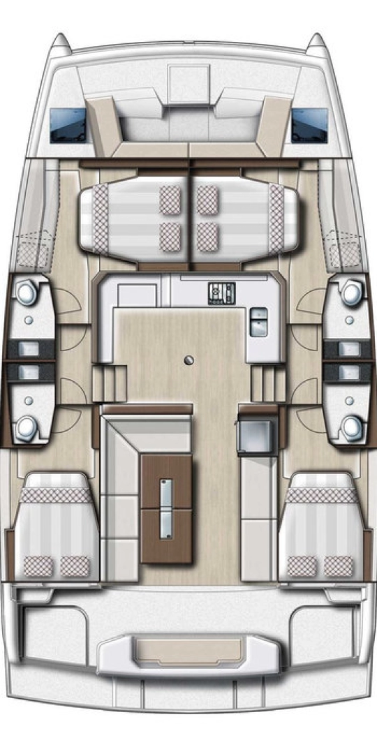 Pronájem Katamarán v Alimos -Bali Bali Catspace Voile