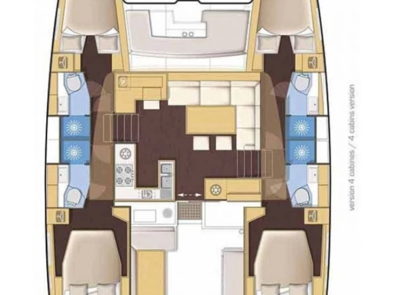 Pronajmout si Lagoon Lagoon 46 v Skiathos