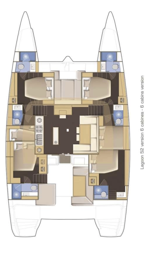Pronájem lodi Lagoon Lagoon 52 F v Elliniko  na Samboatu