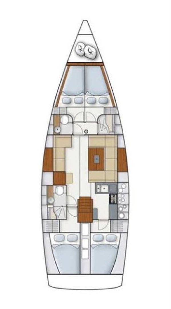 Pronajmout si Hanse Hanse 445 v Fethiye