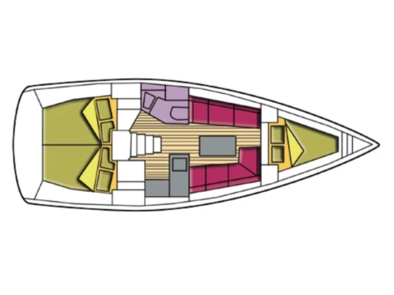 Pronajmout si Bavaria Bavaria Cr 34 v Cugnana Verde