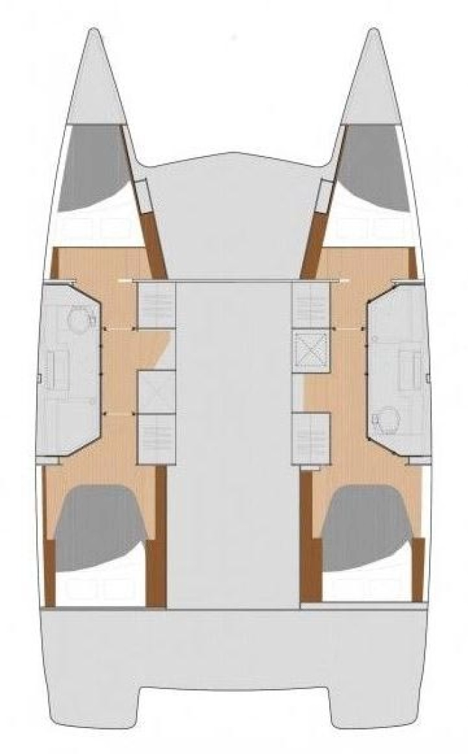 Pronájem jachty v Biograd Na Moru -Fountaine Pajot Lucia 40 na Samboatu
