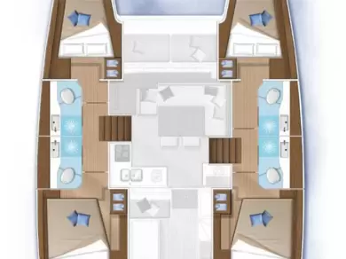 Pronájem lodi Pula lákavé ceny Lagoon 40