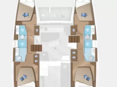Katamarán k pronájmu v Jezera za nejlepší cenu
