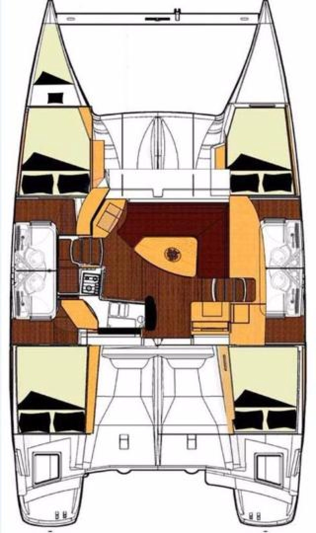 Pronajmout Katamarán se skipperem či ne Fountaine Pajot v Zadar