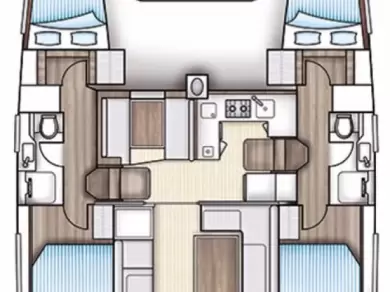 Pronájem lodi Trogir lákavé ceny Nautitech 40