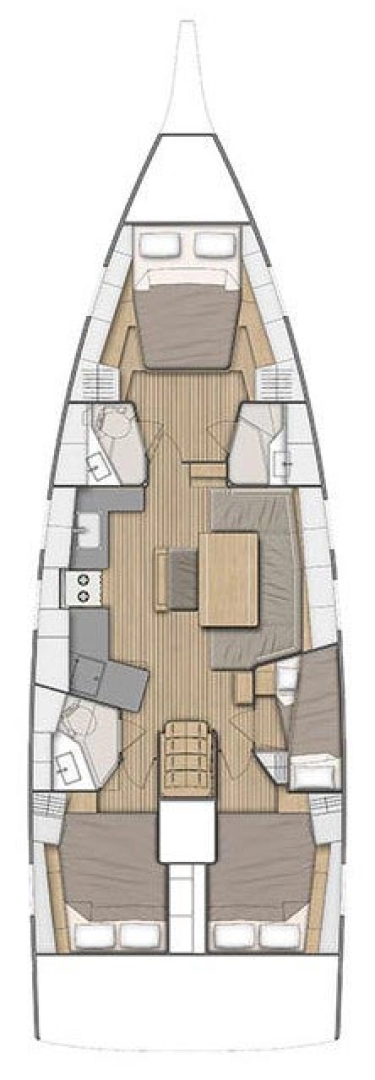 Bénéteau Oceanis 46.1 jednotlivci a charterové společnosti v Zadar