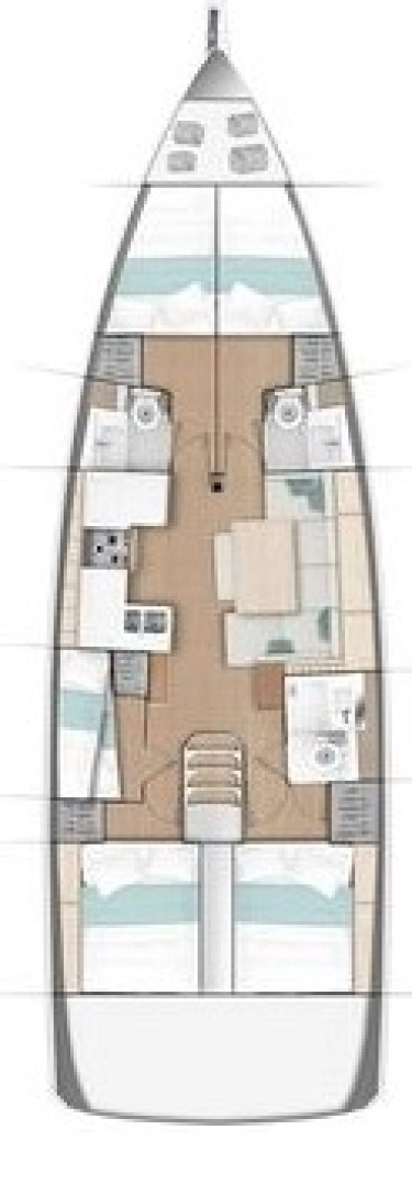 Pronájem jachty v Gouvia -Jeanneau Sun Odyssey 490 na Samboatu