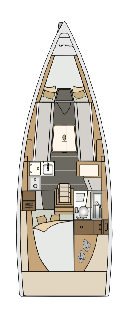 Pronajmout Plachetnice se skipperem či ne Elan v Kaštela