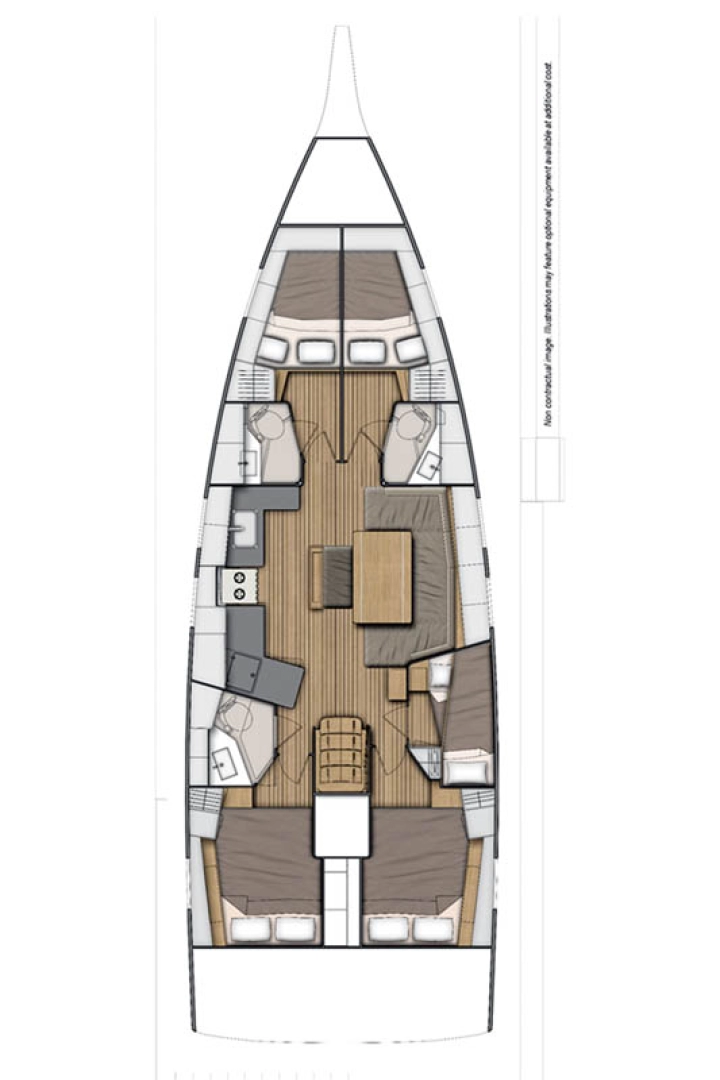 Pronájem lodi Bénéteau Oceanis 46.1 v Donji Seget na Samboatu