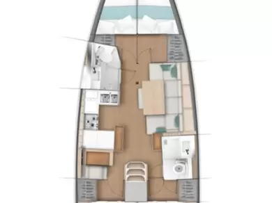 Pronájem lodi Donji Seget lákavé ceny Sun Odyssey 440