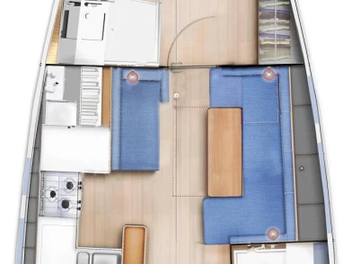 Pronájem lodi Preveza lákavé ceny Sun Odyssey 410