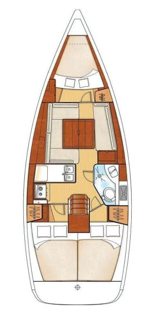 Pronájem lodi Preveza lákavé ceny Oceanis 343 Clipper