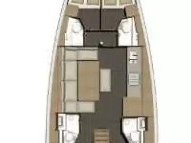 Dufour Dufour 460 Grand Large jednotlivci a charterové společnosti v Biograd Na Moru