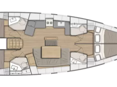Pronájem lodi Kos lákavé ceny Oceanis 46.1