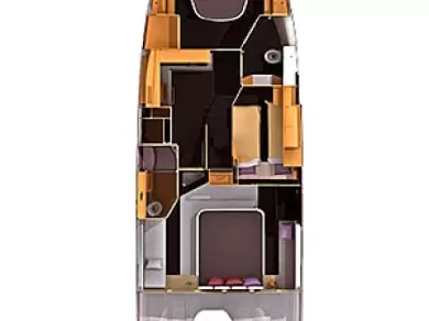 Bénéteau Monte Carlo 47 Fly jednotlivci a charterové společnosti v Sukošan