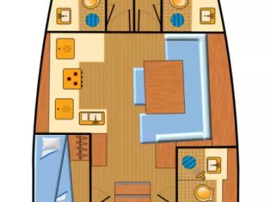 Pronájem lodi Split lákavé ceny Sun Odyssey 490