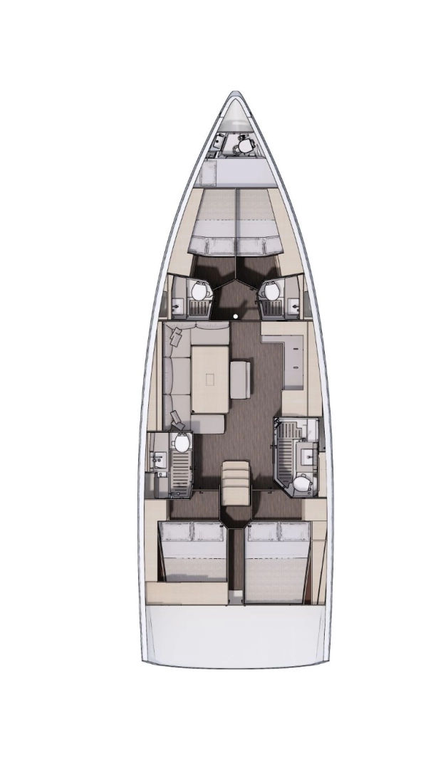 Pronajmout si Dufour Dufour 470 v Zadar