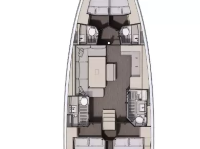 Pronajmout si Dufour Dufour 470 v Zadar