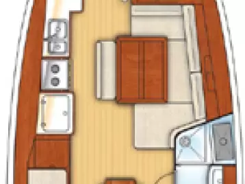 Pronájem lodi Anzio lákavé ceny Oceanis 43