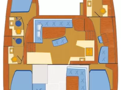 Pronájem lodi Rogoznica lákavé ceny Lagoon 42