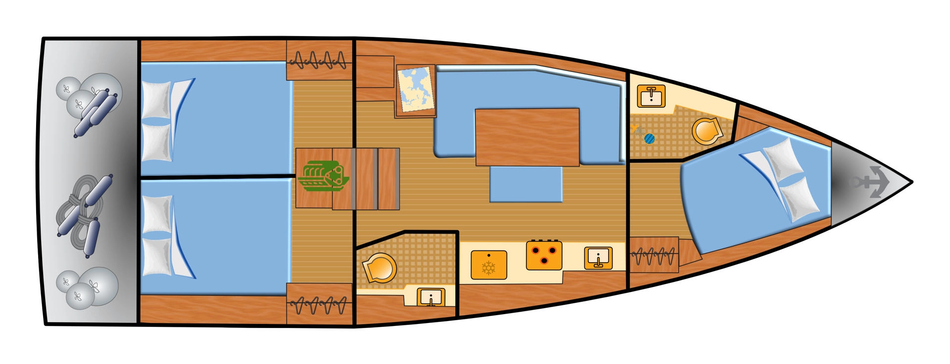 Plachetnice k pronájmu v Biograd Na Moru za nejlepší cenu