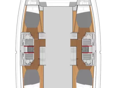 Pronajmout si Fountaine Pajot Astrea 42 v Lefkáda