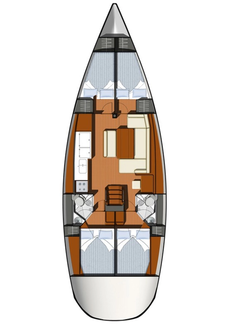 Pronajmout si Jeanneau Sun Odyssey 44i v Alimos