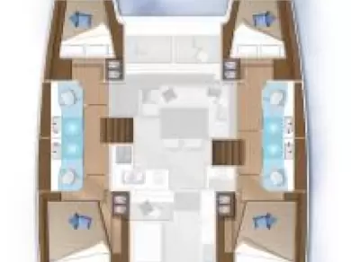 Pronájem lodi Lagoon Lagoon 40 v Primošten  na Samboatu