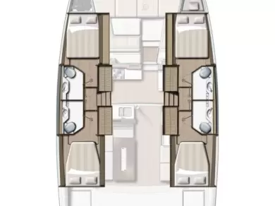 Pronájem lodi Bali Bali 4.2 v Trogir na Samboatu