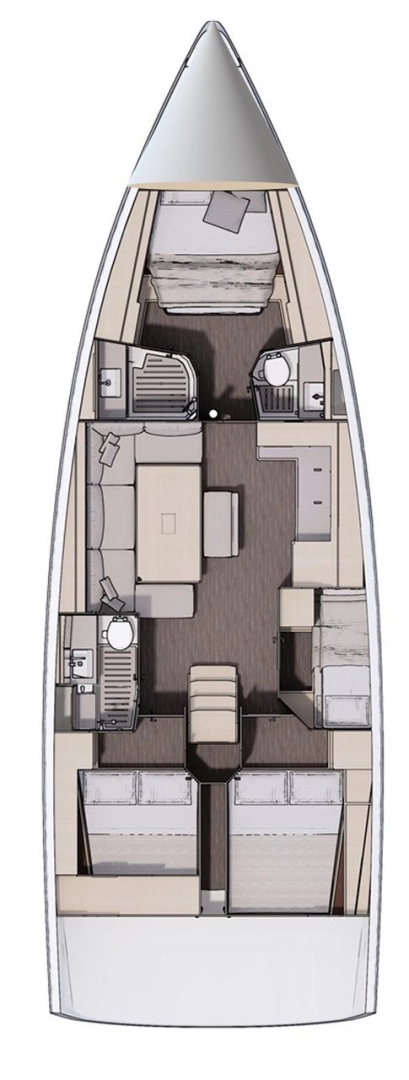 Pronájem jachty v Biograd Na Moru -Dufour Dufour 470 na Samboatu