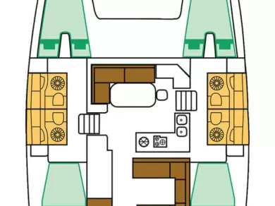 Pronajmout Katamarán se skipperem či ne Lagoon v Šibenik 