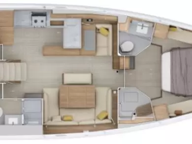 Pronájem jachty v Split -Bénéteau Oceanis 52 - 3 cab. na Samboatu